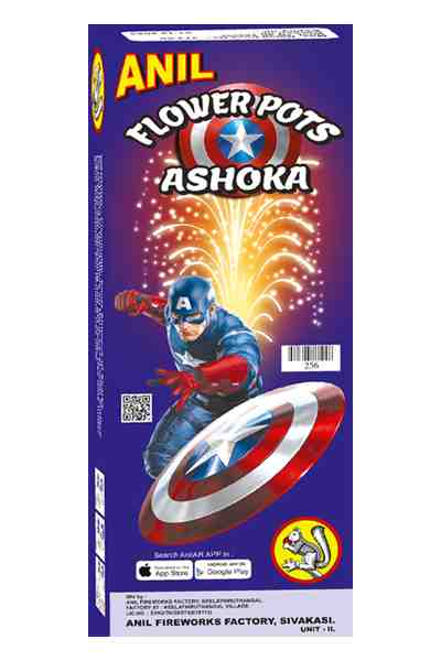 FLOWER POTS ASOKA (6 X 1)